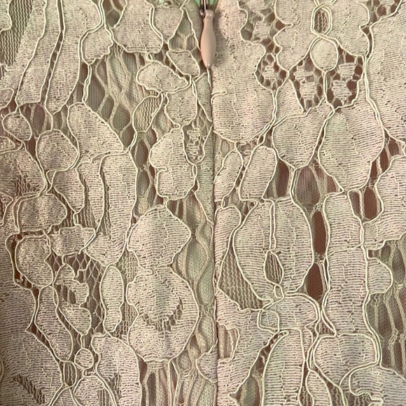 Soprano, Lace, Halter Neck Style Dress in light pink, size Large - Picture 6 of 10